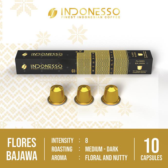 

[BISA COD] INDONESSO Flores Bajawa Nespresso Coffee Capsule / Kapsul Kopi