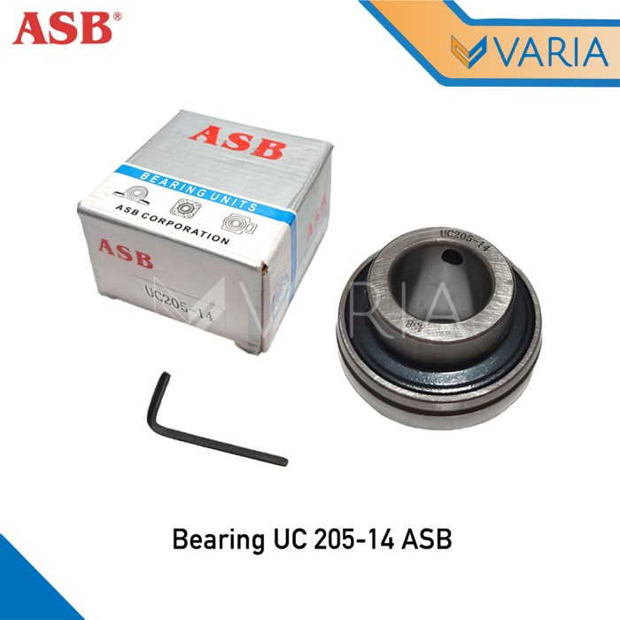 Bearing UC 205-14 ASB As 22.225 mm 7/8 Inch Laher Insert Pillow Block