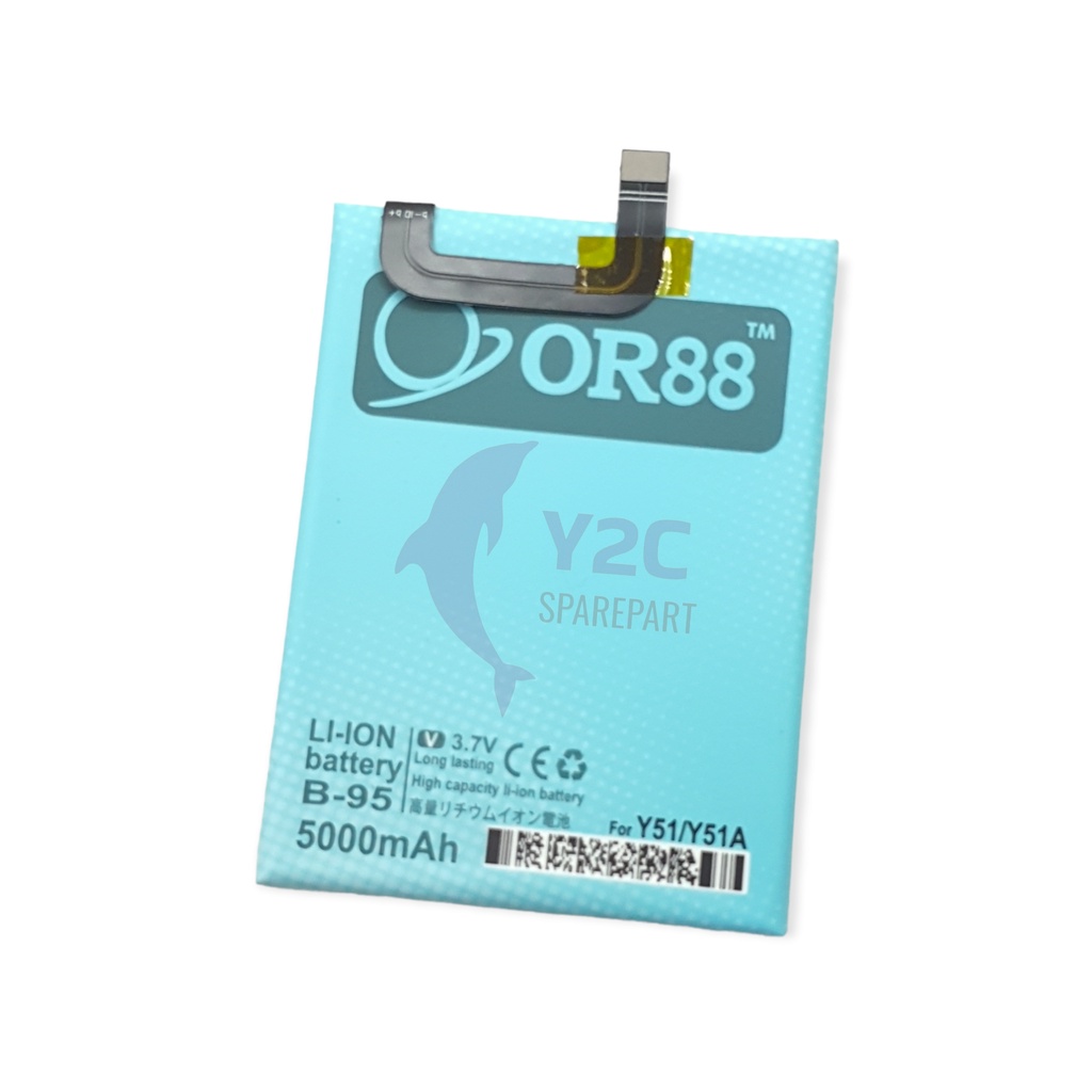 BATERAI VIVO Y51 2020 / B-95 DOUBLE POWER ORIENS 88 / BATRE BATERE BATRAI BATREI