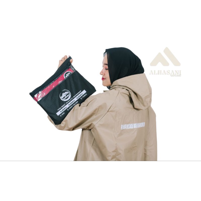 JAS HUJAN YATAKU Raincoat Jas Hujan Setelan Pria / Wanita Murah Berkualitas Anti Rembes Bahan PVC adem