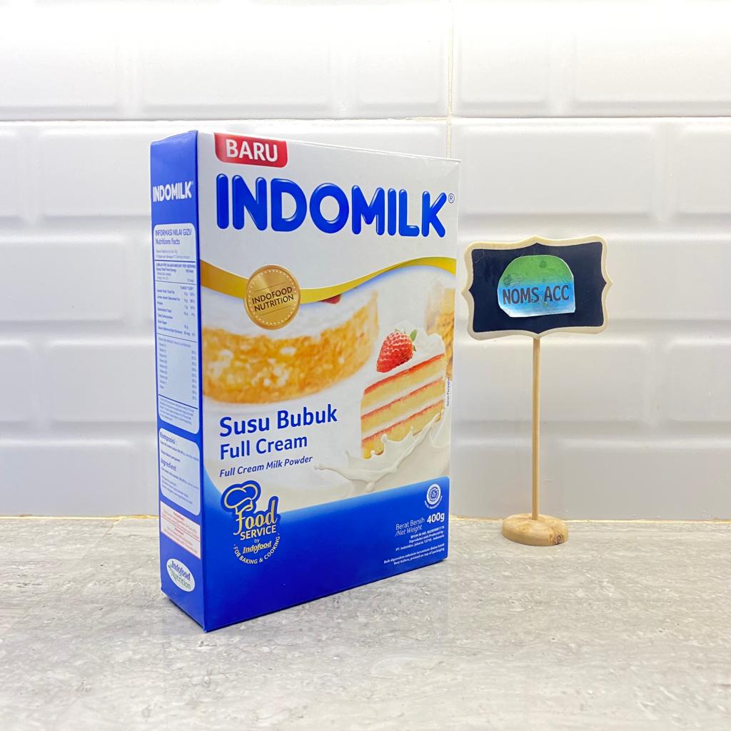 400GR INDOMILK SUSU BUBUK FULL CREAM EXP..MAR26/ BUBUK FULL CREAM / INDOMILK / SUSU FULL CREAM 400GR