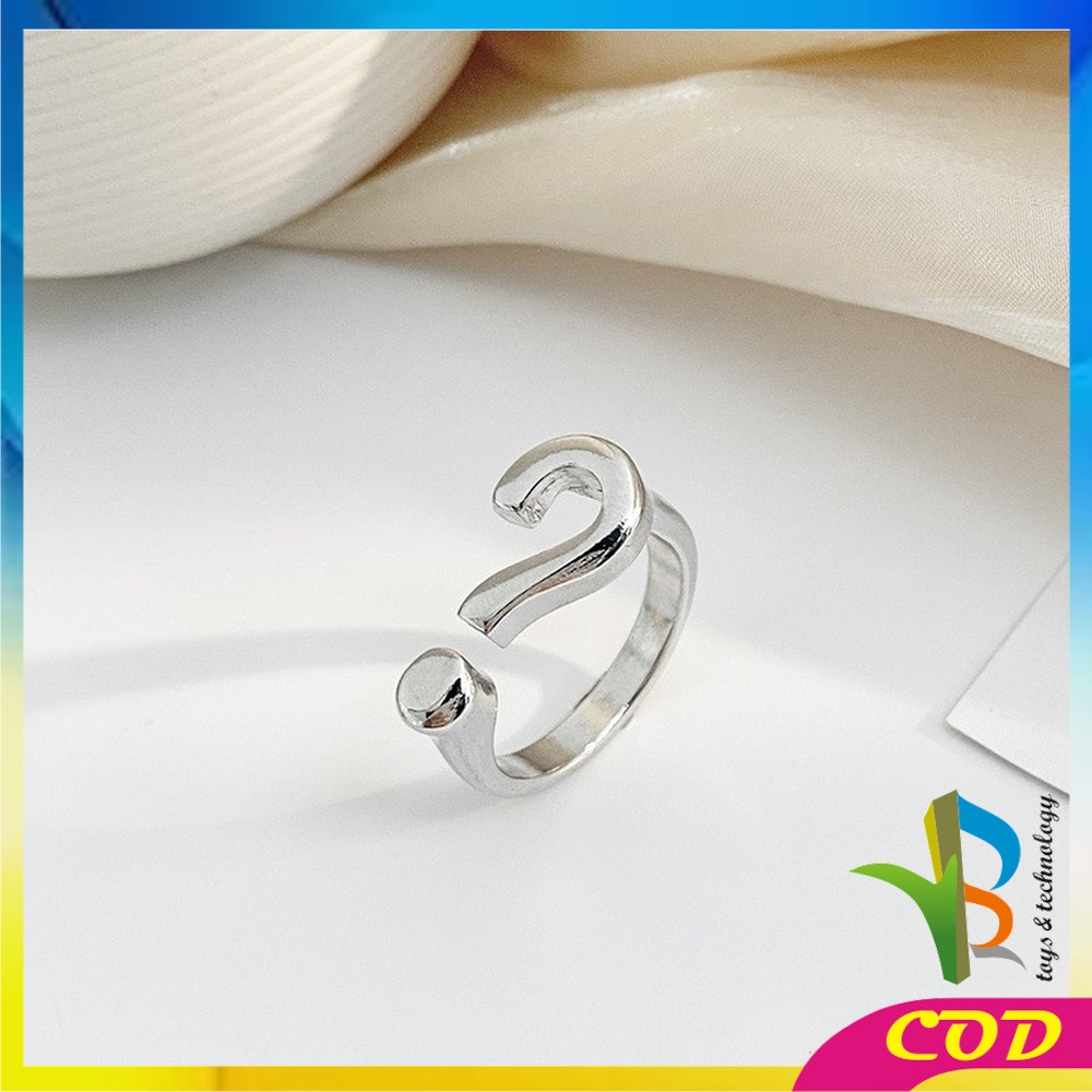 RB-K113 K114 Cincin Wanita Fashion Bentuk Hati Motif Paw Kucing / Cincin Simple Perhiasan Antikarat Gaya Korea Untuk Pria Dan Wanita