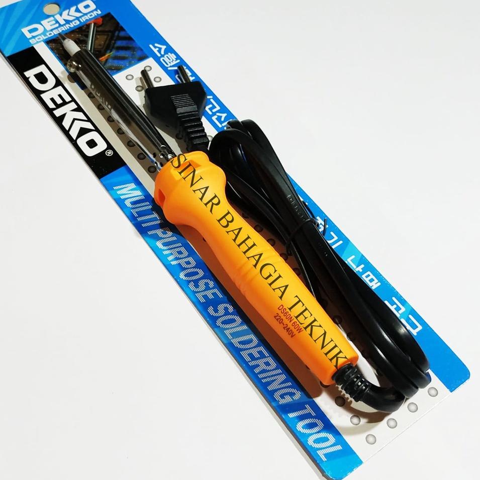 COD✔️ DEKKO KOREA SOLDER 60W DS60N - DEKO ALAT SOLDER ORIGINAL 60 W DS 60 N - SOLDERAN ASLI DS60 - P