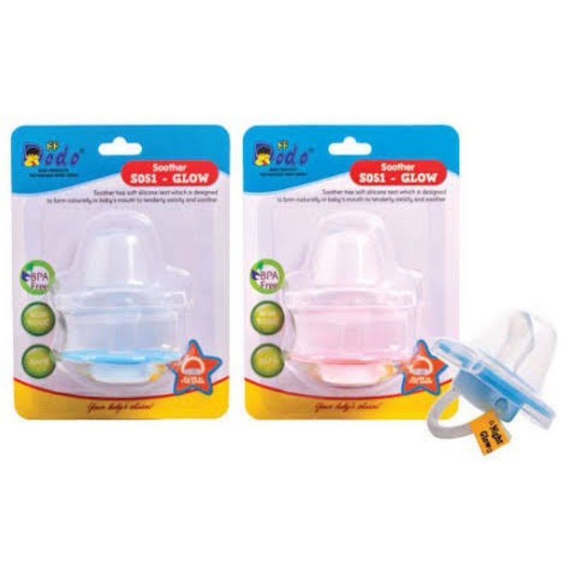 Dodo Shooter SO51 Glow / Empeng Bayi / Empeng Dodo