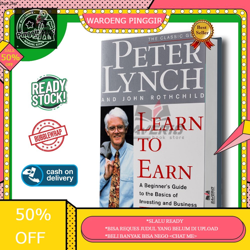 Buku LEARN LO EARN PETER LYNCH