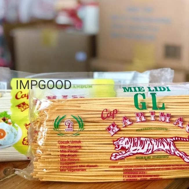 

✥Bayar Di Tempat Mie lidi / mie gomak GL Cap Harimau KUNING - PUTIH 1KG HALAL (BUBBLE) 87 ✥