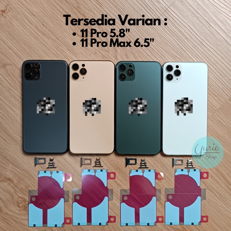 Housing Casing Kesing Back Door Fullset 11 Pro/11 Pro Max Original