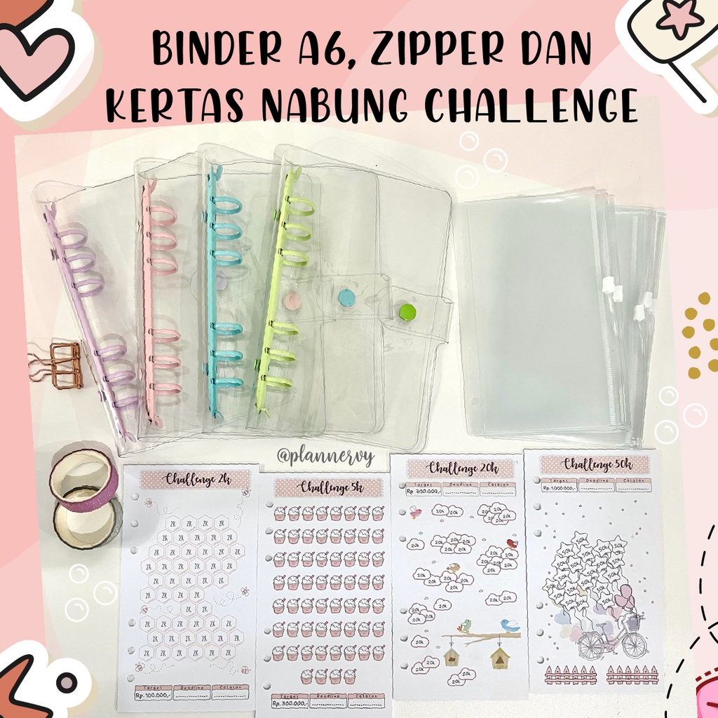 

A6 PAKET FINANCIAL BINDER TRANSPARAN PREMIUM EKSKLUSIF