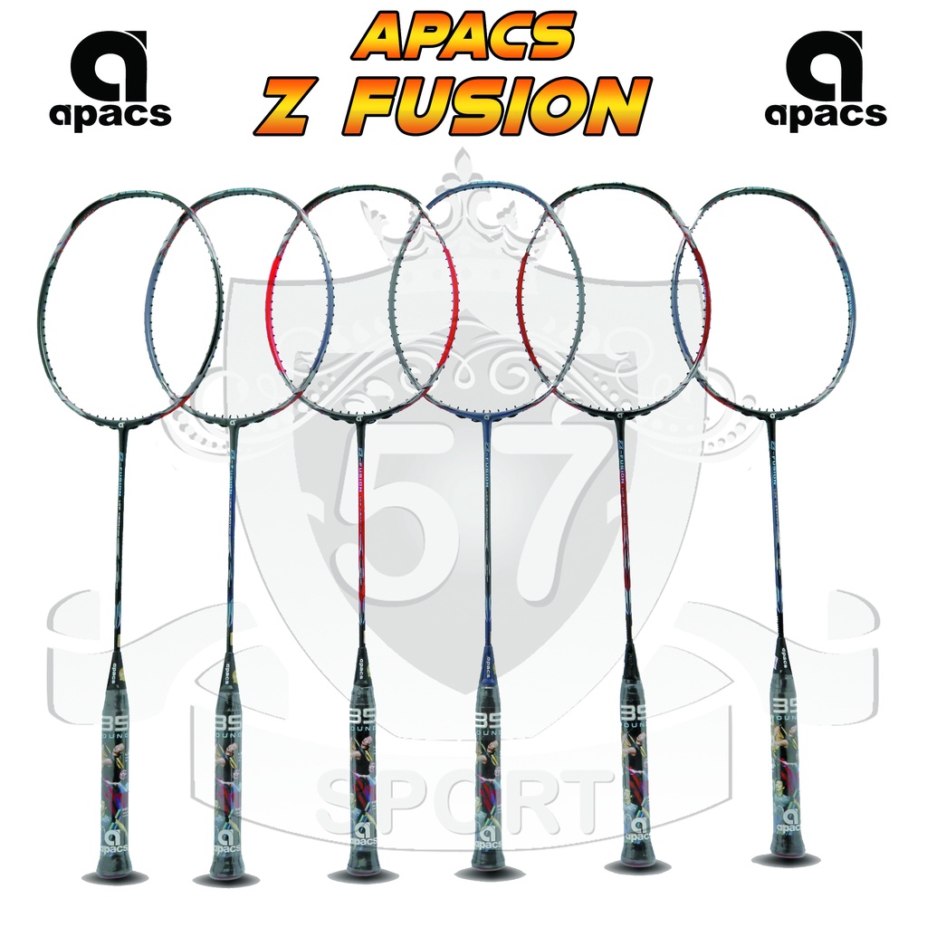 Raket Original Apacs Z Fusion 5U G2 Bonus Senar dan Tas Badminton