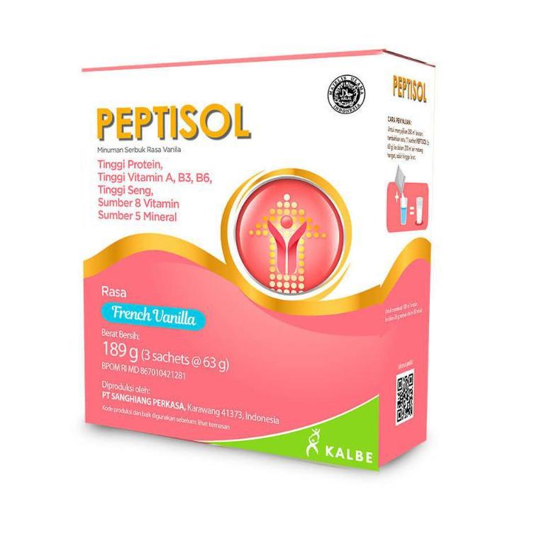 

Menarik.. Peptisol vanila coklat gr - nutrisi tinggi protein QJM