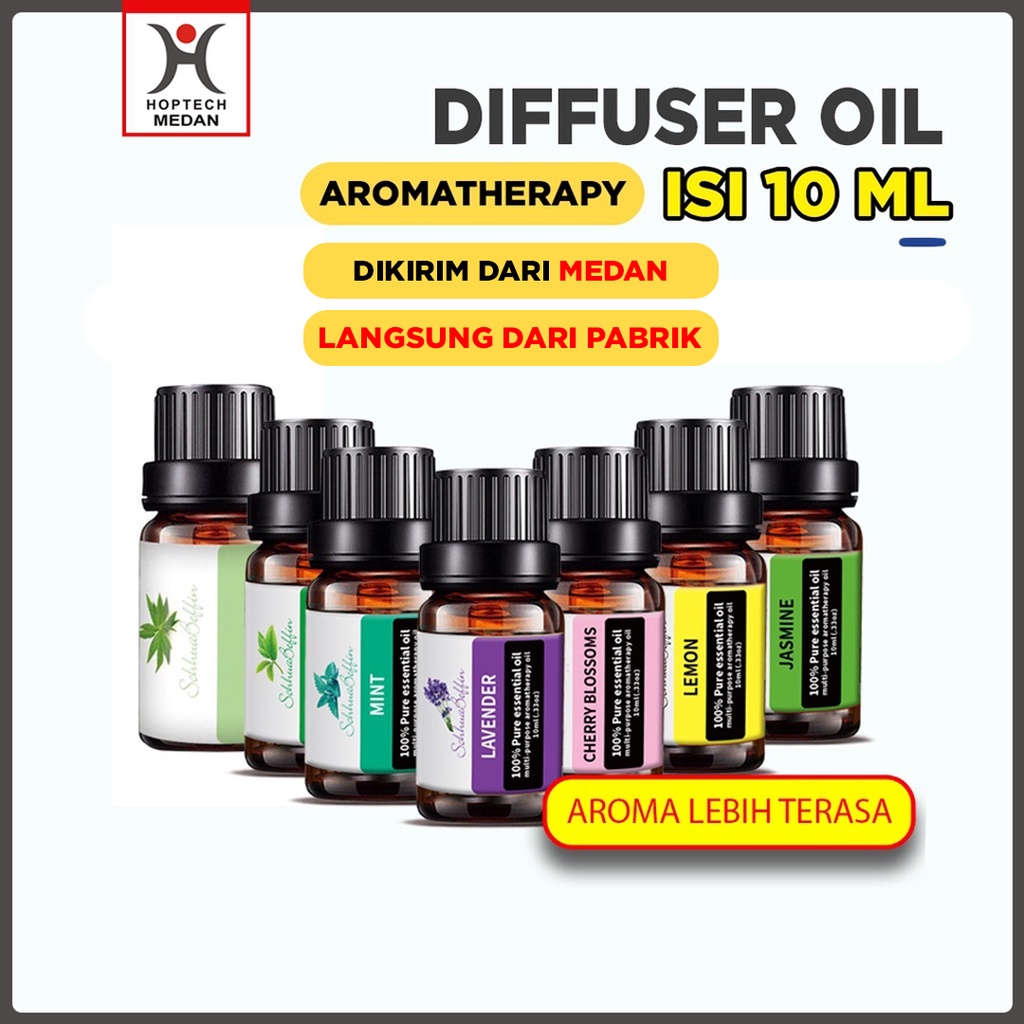 AROMATERAPI AROMATHERAPY ESSENTIAL OIL / OIL DISFUSER / OIL PENGHARUM RUANGAN / ESSENTIAL OIL