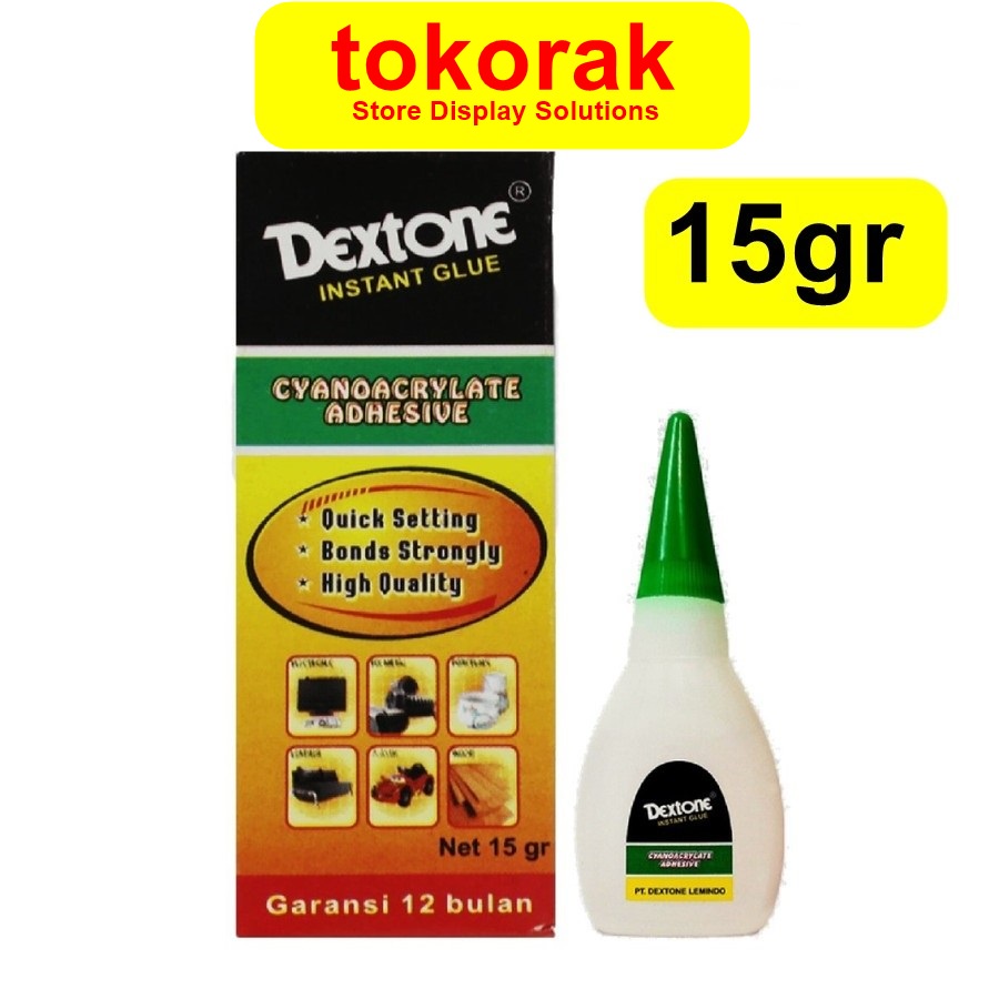 LEM DEXTONE - INSTANT GLUE 15 GR - LEM KOREA - LEM TETES INSTANT GLUE