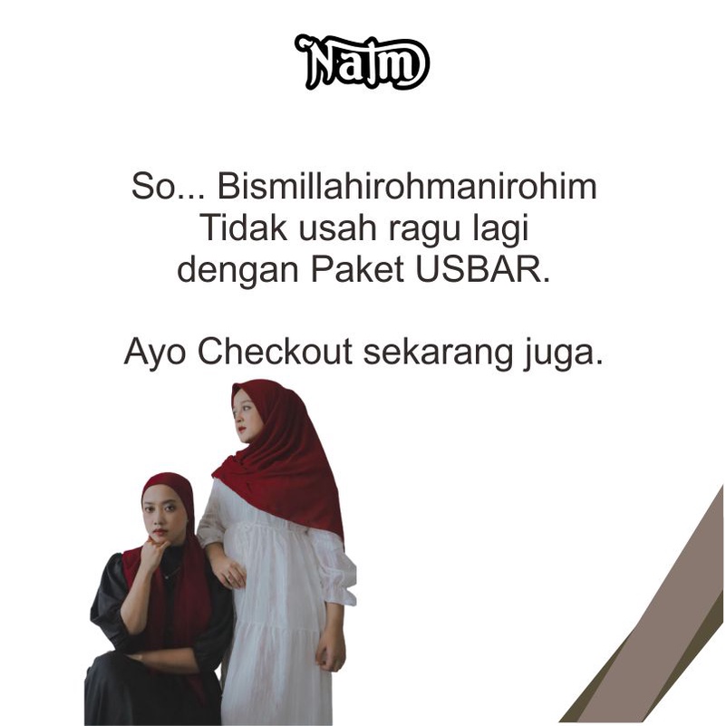 Paket Usaha Hijab | Paket jualan hijab | Paket bisnis hijab