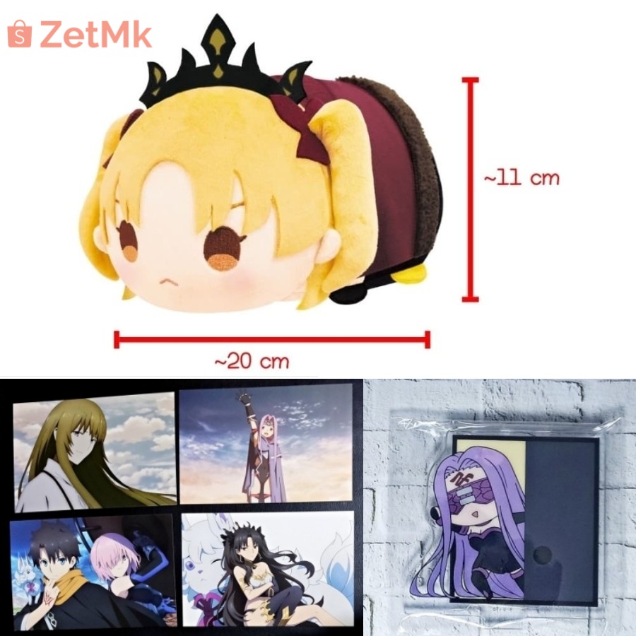 SET Fate Grand Order Babylonia MochiMochi MS Ereshkigal Standee Medusa Postcard FGO Ishtar Ana Kingu