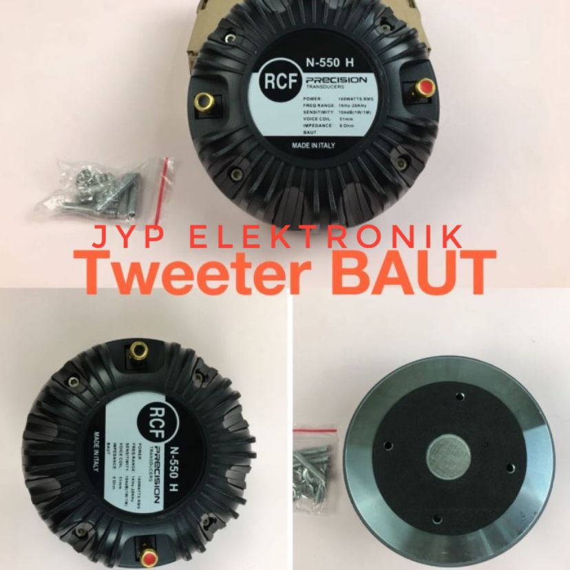 DRIVER TWEETER RCF N550H / RCF N 550H COIL 2INCH MODEL BAUT