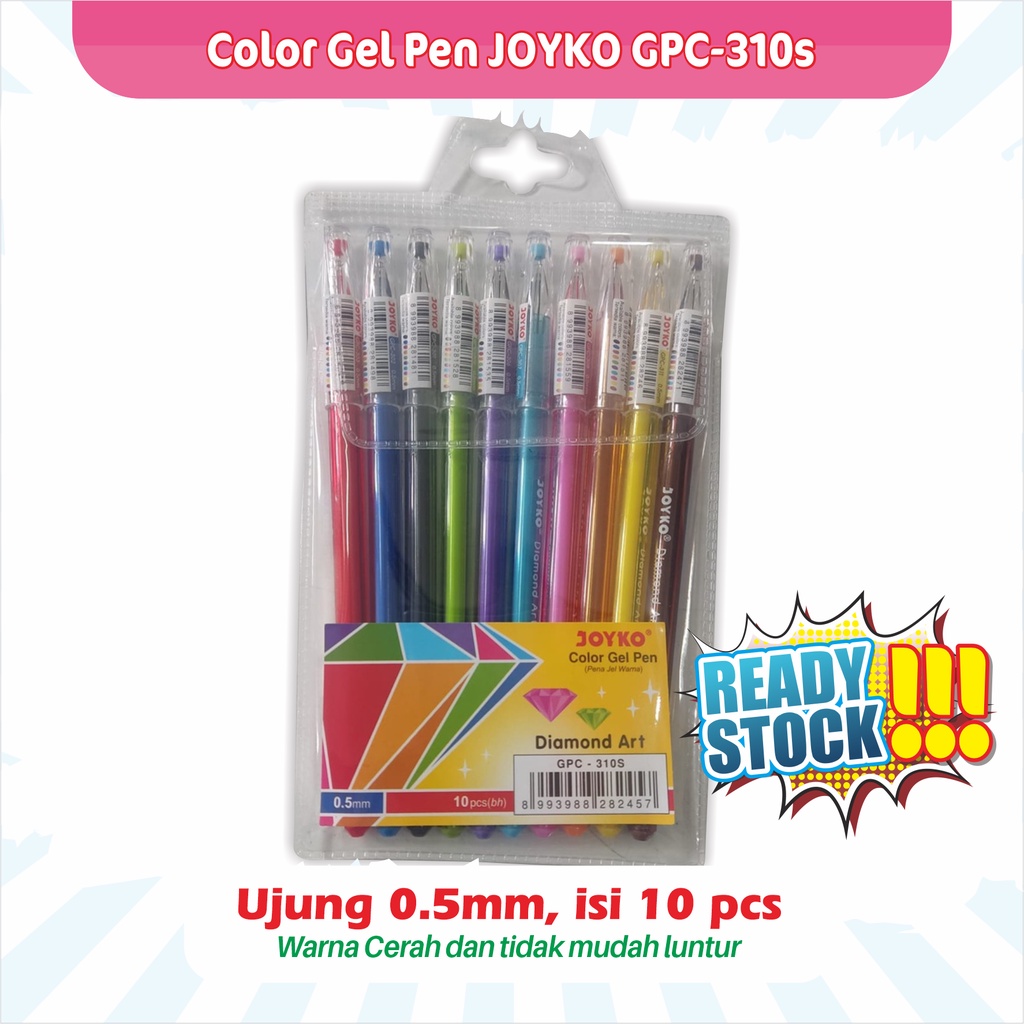 

PULPEN JOYKO GEL COLOUR SET GPC310s