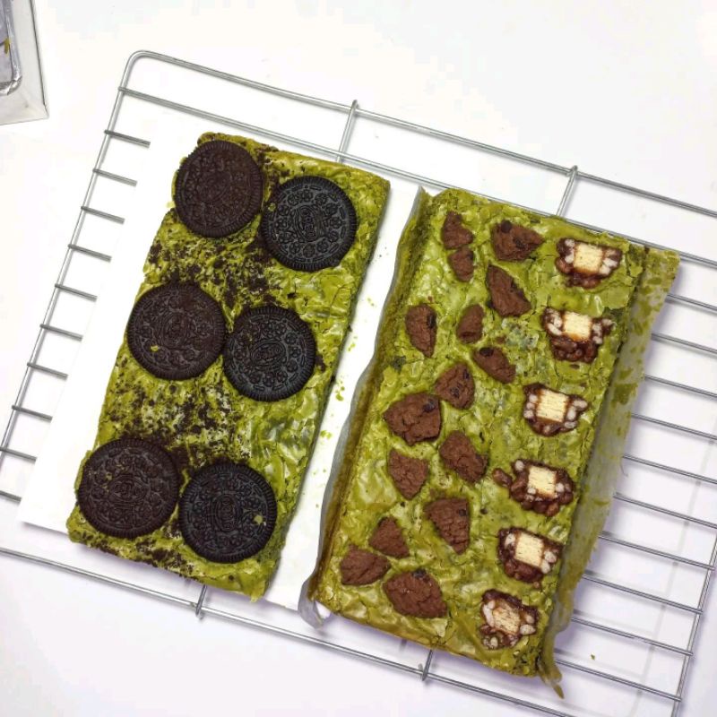 

(PO) Matcha Fudgy Brownies