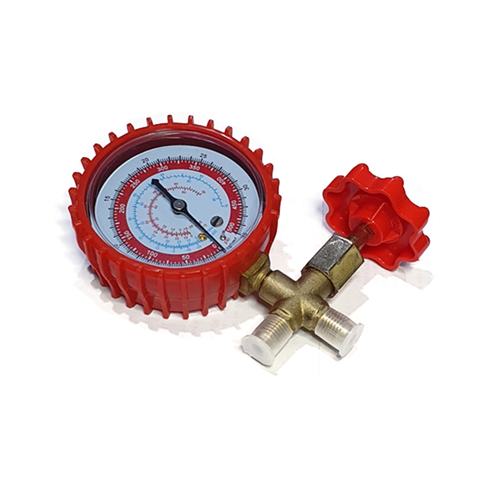 Manifold Single Pressure Gauge 500 Psi Pengukur Tekanan Gas