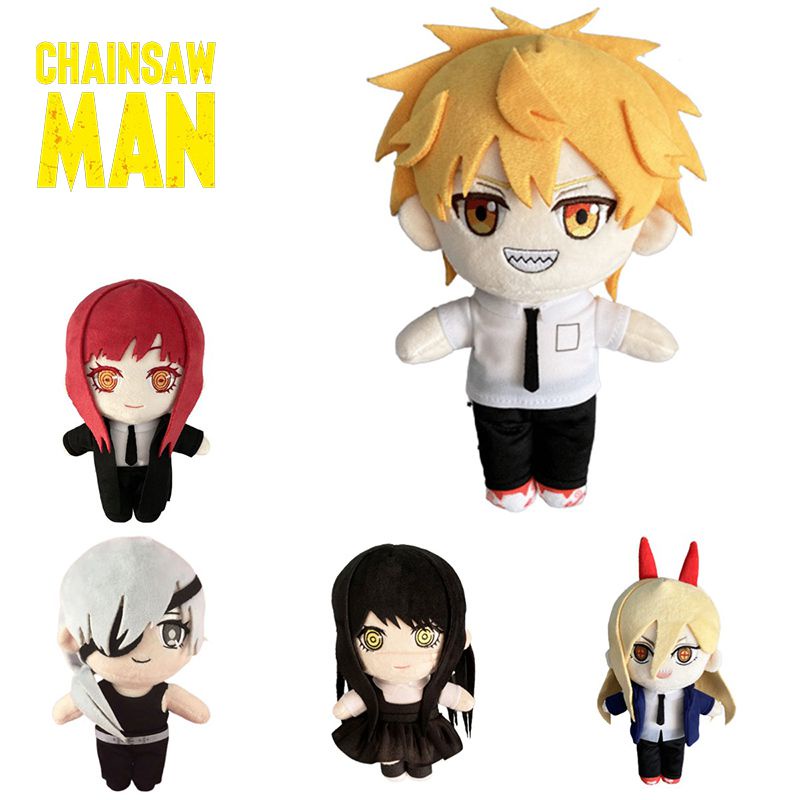 Mainan Mewah Chainsaw Man Fun And Adorable Bagus Untuk Pajangan Dan Dekorasi