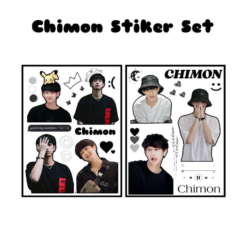 Chimon Stiker Set (Thailand)