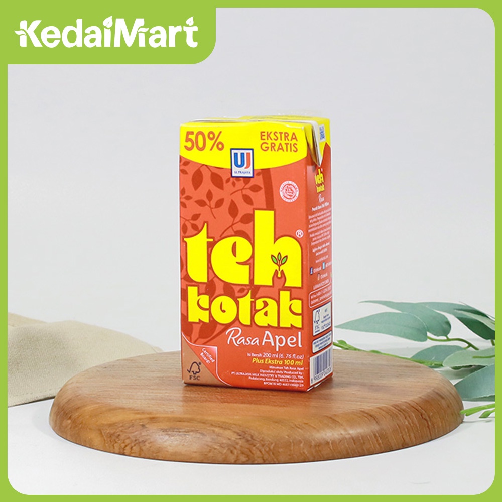 

Teh Kotak Rasa Apel 300 ml