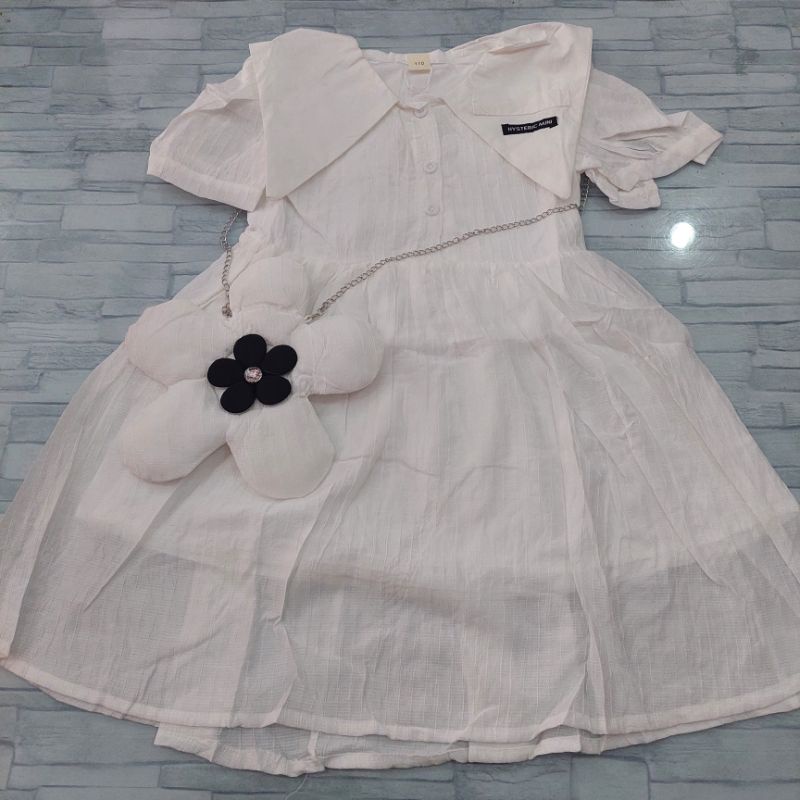 DS-0174 Hysteric Mini Kd. 210 Dress Anak Perempuan Impor