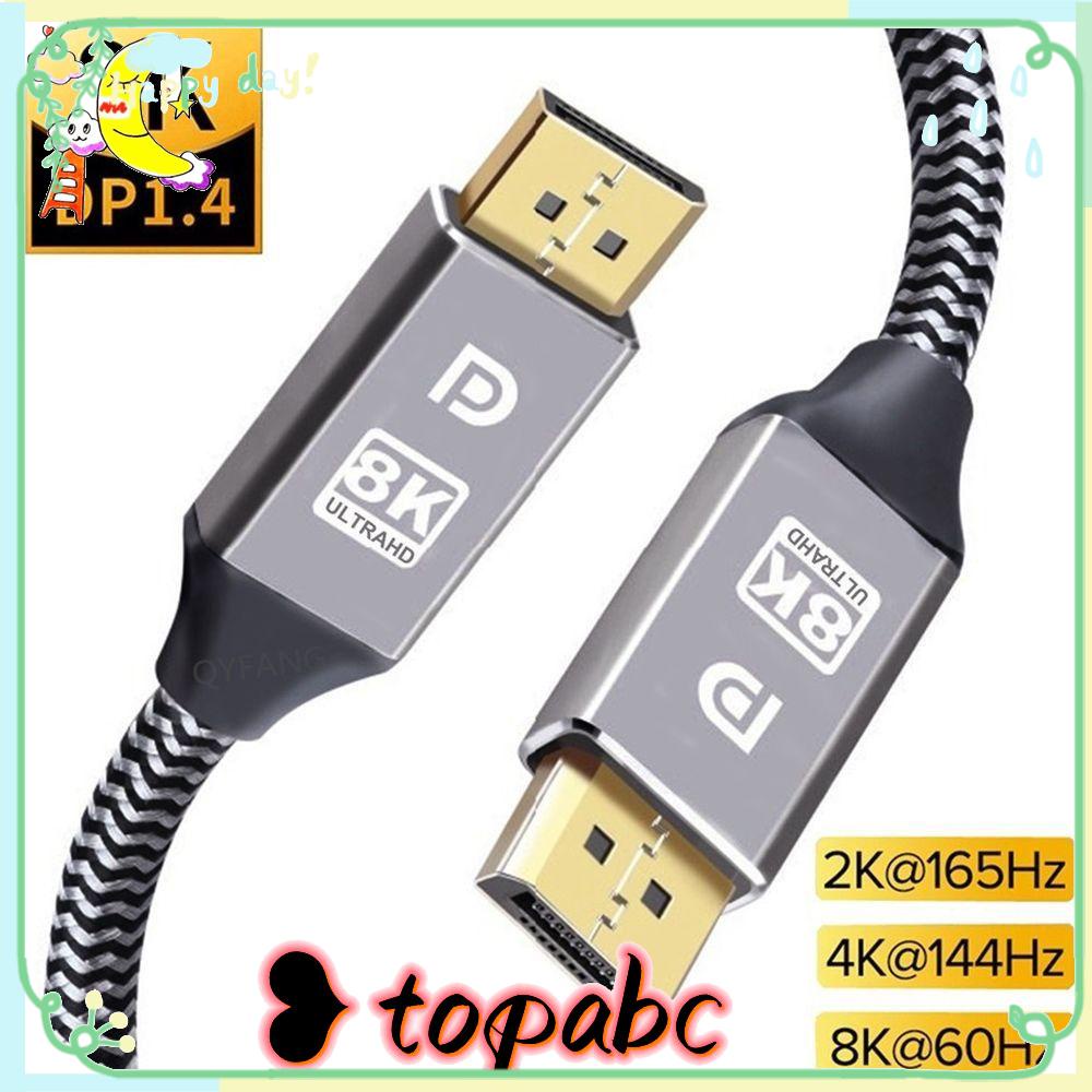 Monitor Kabel DP Ke DP Atas HDR 2K 165Hz Displayport Cord