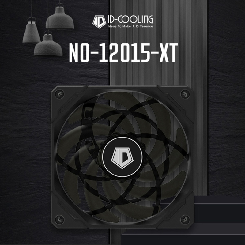 Bt 12015XT 120mm PWM PC Case Fan Ultra Slim Tenang Komputer CPU Air Cooler Fan 1.92W 7V 12015XT Radiator Cooling Fan