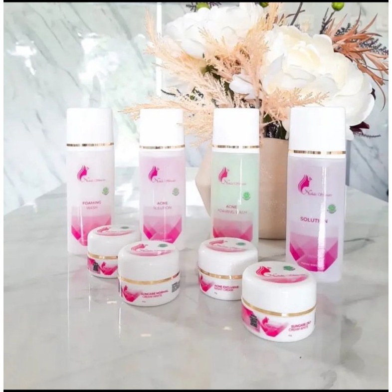 NAHDA SKINCARE BPOM |Normal Dan acne 100% Asli Original|skincare jerawat|skincare glowing