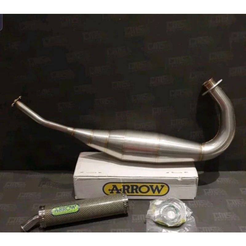 Knalpot Arrow Full SystemKawasaki Ninja R / S / RR
Silencer Carbon
Header Stainless
Original Ori Ita