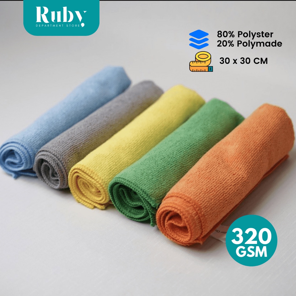 TRS - KAIN LAP MOBIL MICROFIBER 40X40 KAIN LAP SEBAB GUNA MICROFIBER 40X40