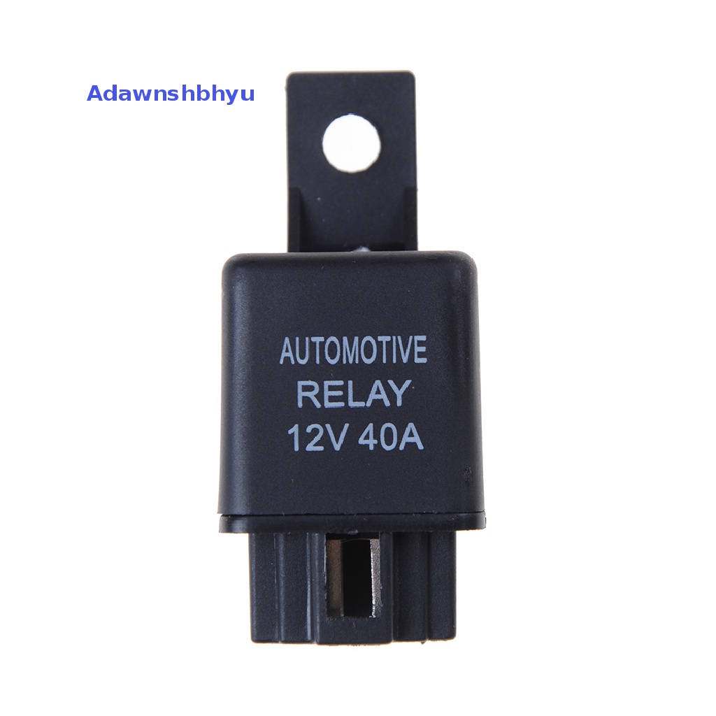 Adhyu 12V 40A relay Otomotif Mobil 4pin SPST Alarm relay Dengan relay socket ID