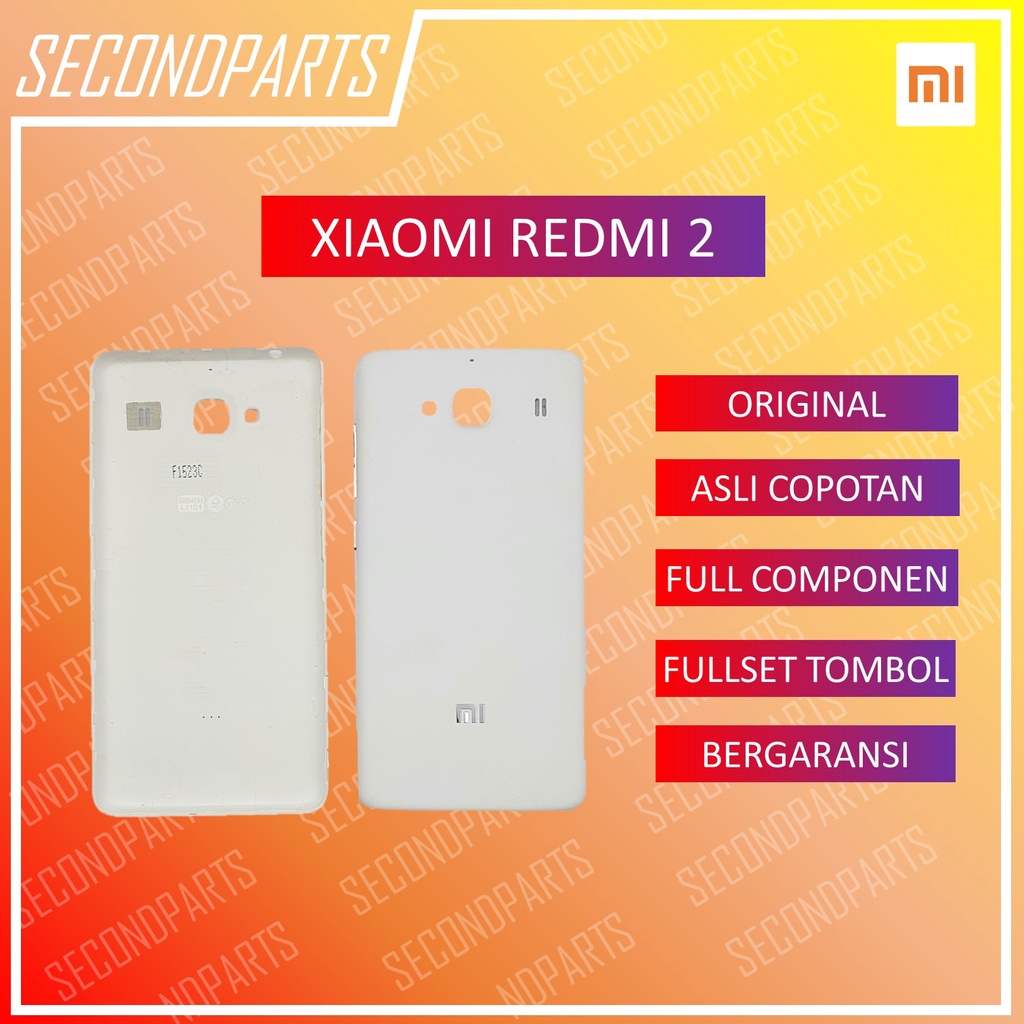 CASING BACKDOOR TUTUP BELAKANG XIAOMI REDMI 2 PRIME ORIGINAL XIAOMI