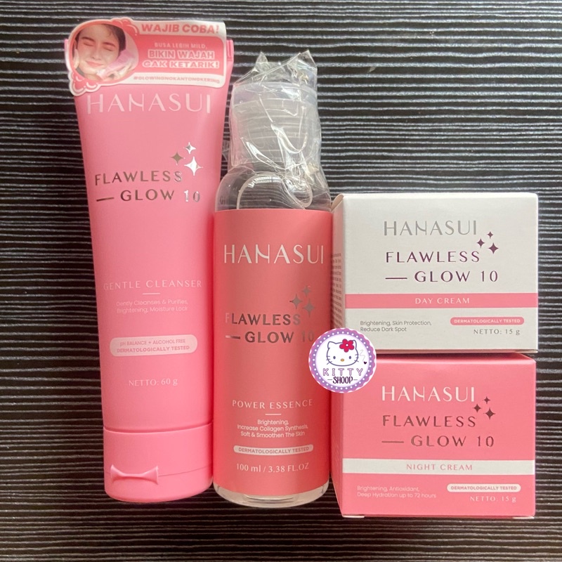 Hanasui Flawless Glow 10/ Acne Series | Skincare + Free Pouch