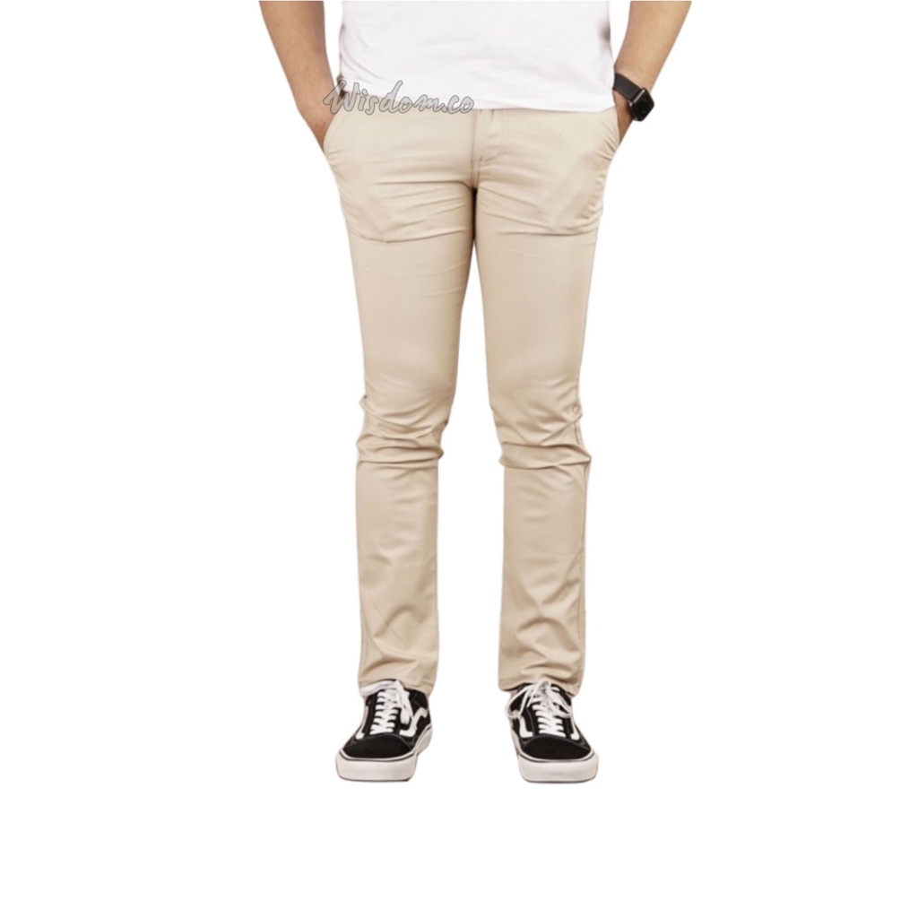 CELANA CHINO SLIMFIT FORMAL CELANA KERJA SANTAI PRIA ORIGINAL MALMO - BIG SIZE 36 TO 42