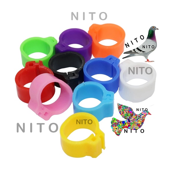 ring klip merpati clip burung dara burung merpati ring burung