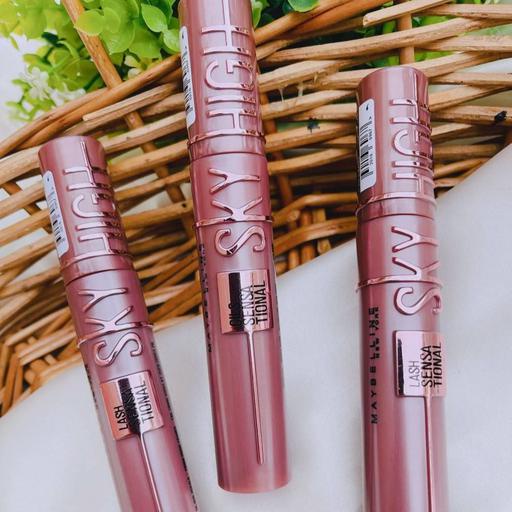 Maskara Maybelline Lash Sensational Sky High Waterproof Mascara Make Up Original