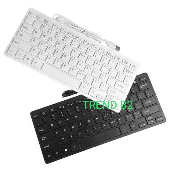 Keyboard Usb Keyboard Mini Slim Waterproof / Eksternal Keyboard Mini Usb