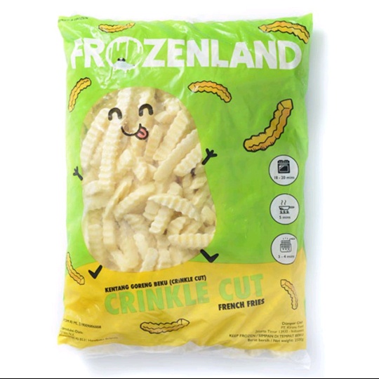 

Frozen Food Kentang Goreng Kiloan 1 Kg