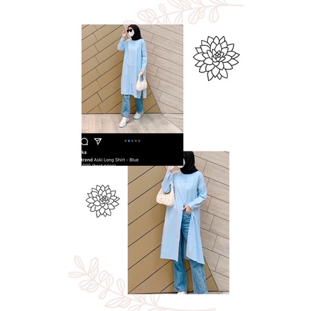 Aski Long Shirt (Tunik) by CottonTrend