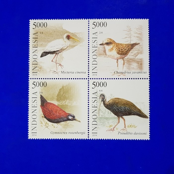 

✨NEW✨ - Perangko/Prangko INDONESIA. Burung Air. 2014