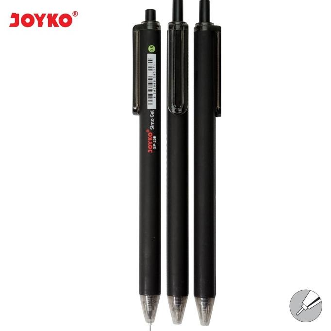 

Gel Pen / Pulpen / Pena Joyko GP-258 / Simo Gel / 0.5 mm