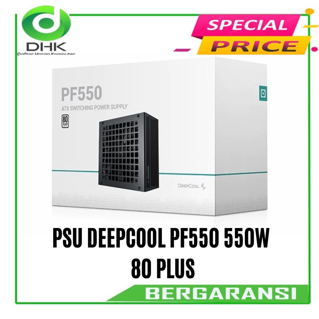 Psu DeepCool PF550 550W 80+ All Flat Cable