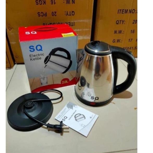 Termurah Alat Pemanas Air // Teko Listrik isi 2 Liter  // Teko pemanas Air - Ketel listrik SQ 2L