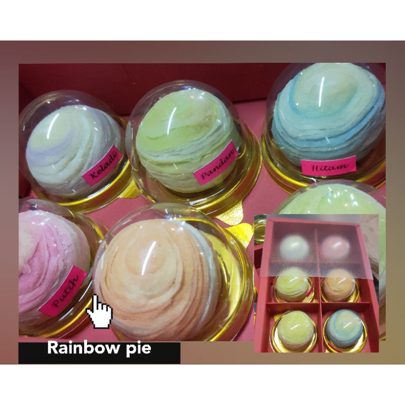

rainbow pie (isi 6) vegetarian.