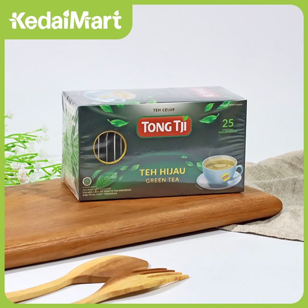 

Teh Celup Tong Tji Green tea Kotak Isi 25