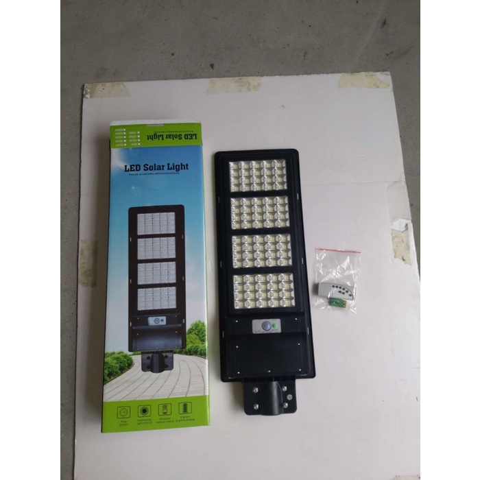 LAMPU JALAN PJU 200WATT SOLAR CELL SOLAR PANEL DENGAN REMOTE