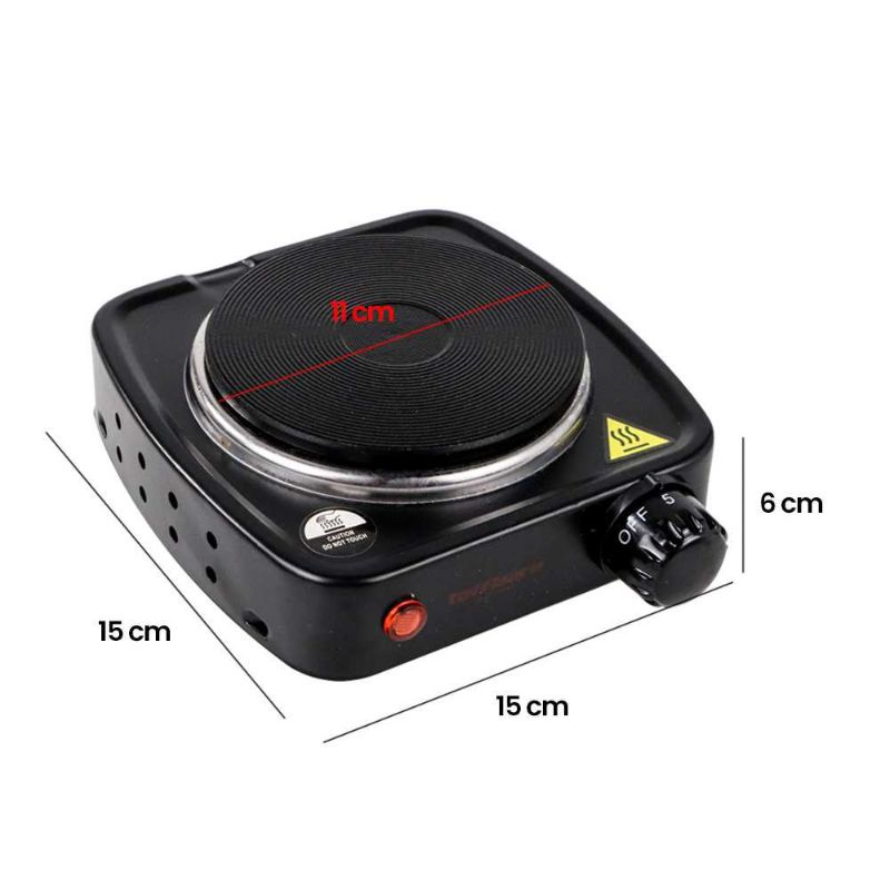 Taffware Kompor Listrik Mini Hot Plate Cooking 500 W