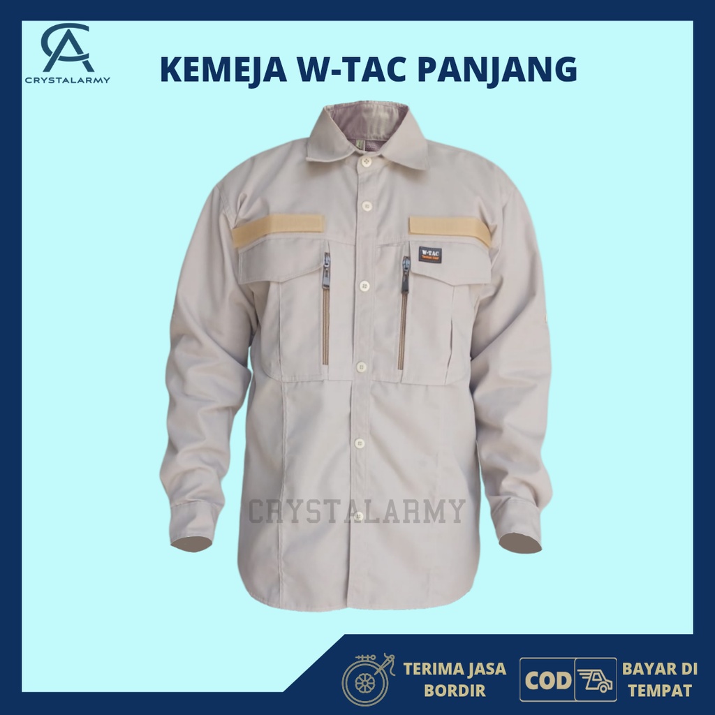 Kemeja Tactical W-Tac Tangan Panjang BEST SELLER