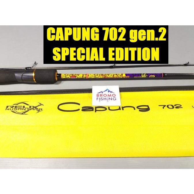 [Bayar DiTempat] Joran RELIX NUSANTARA CAPUNG 2-6 lbs 702 UL / 210 ultralight 702UL